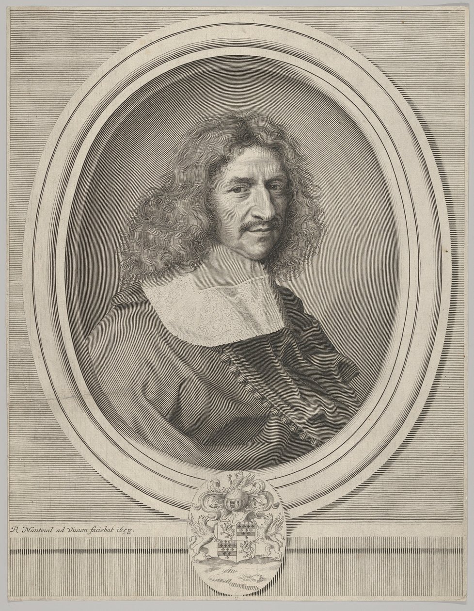 Ludwik Hesselin, 1658. autorstwa Robert Nanteuil
