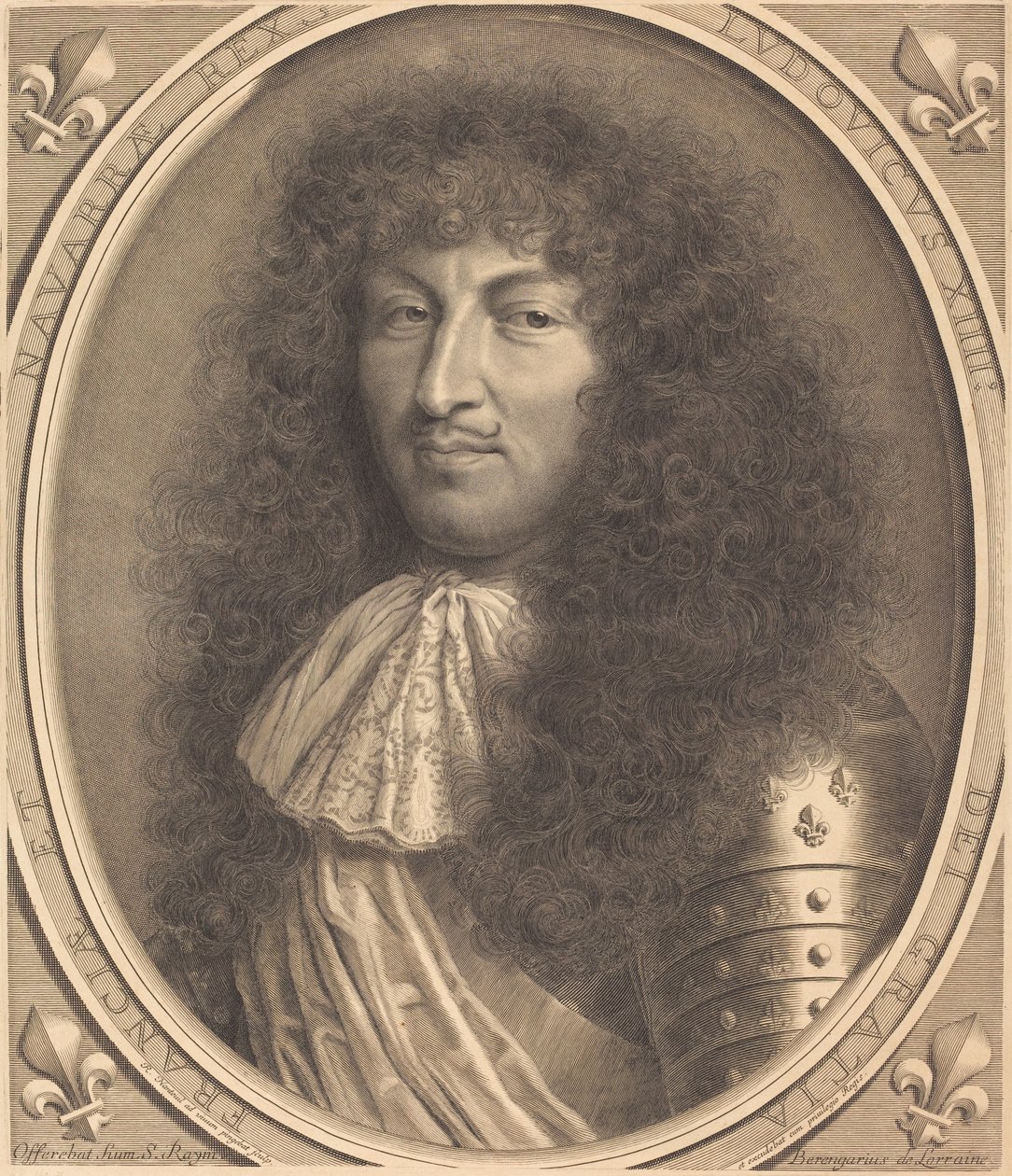 Ludwik XIV autorstwa Robert Nanteuil