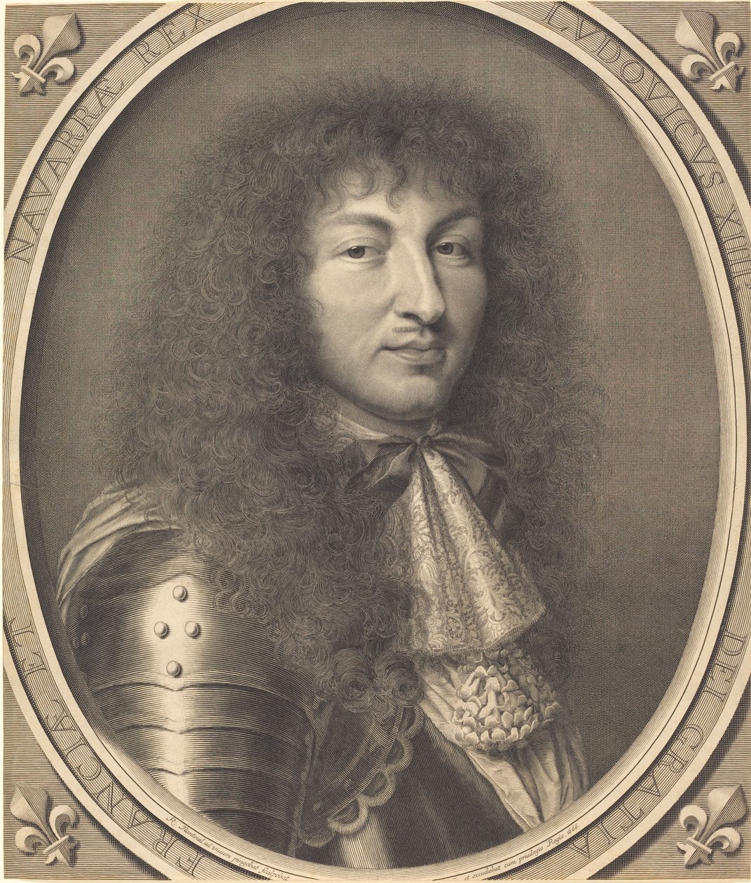Ludwik XIV autorstwa Robert Nanteuil