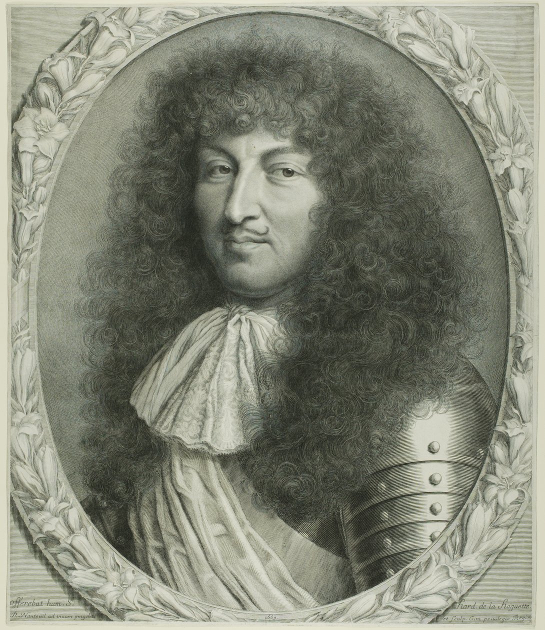 Ludwik XIV autorstwa Robert Nanteuil