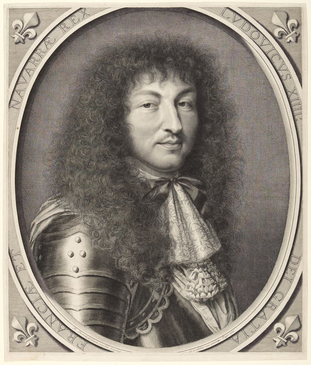 Ludwik XIV autorstwa Robert Nanteuil