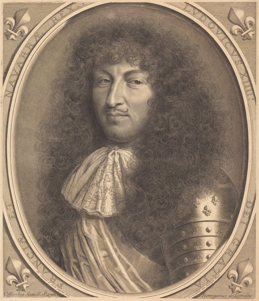 Ludwik XIV autorstwa Robert Nanteuil