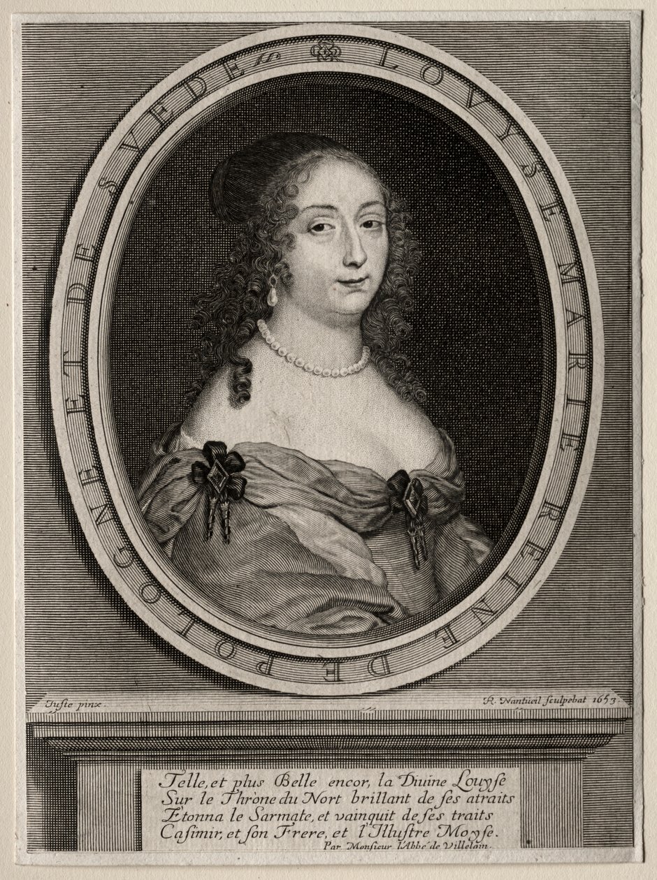Maria Ludwika de Gonzague, Królowa Polski autorstwa Robert Nanteuil