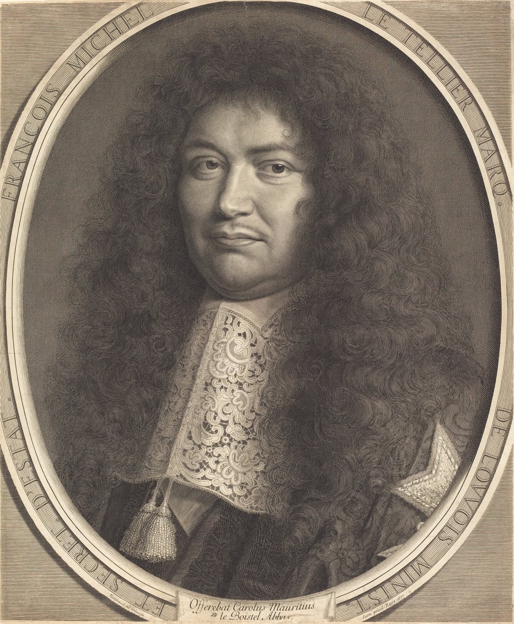markiz Louvois autorstwa Robert Nanteuil