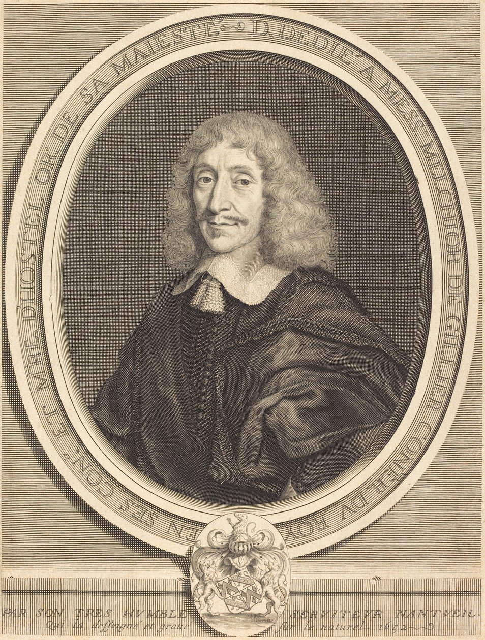 Melchior de Gillier autorstwa Robert Nanteuil