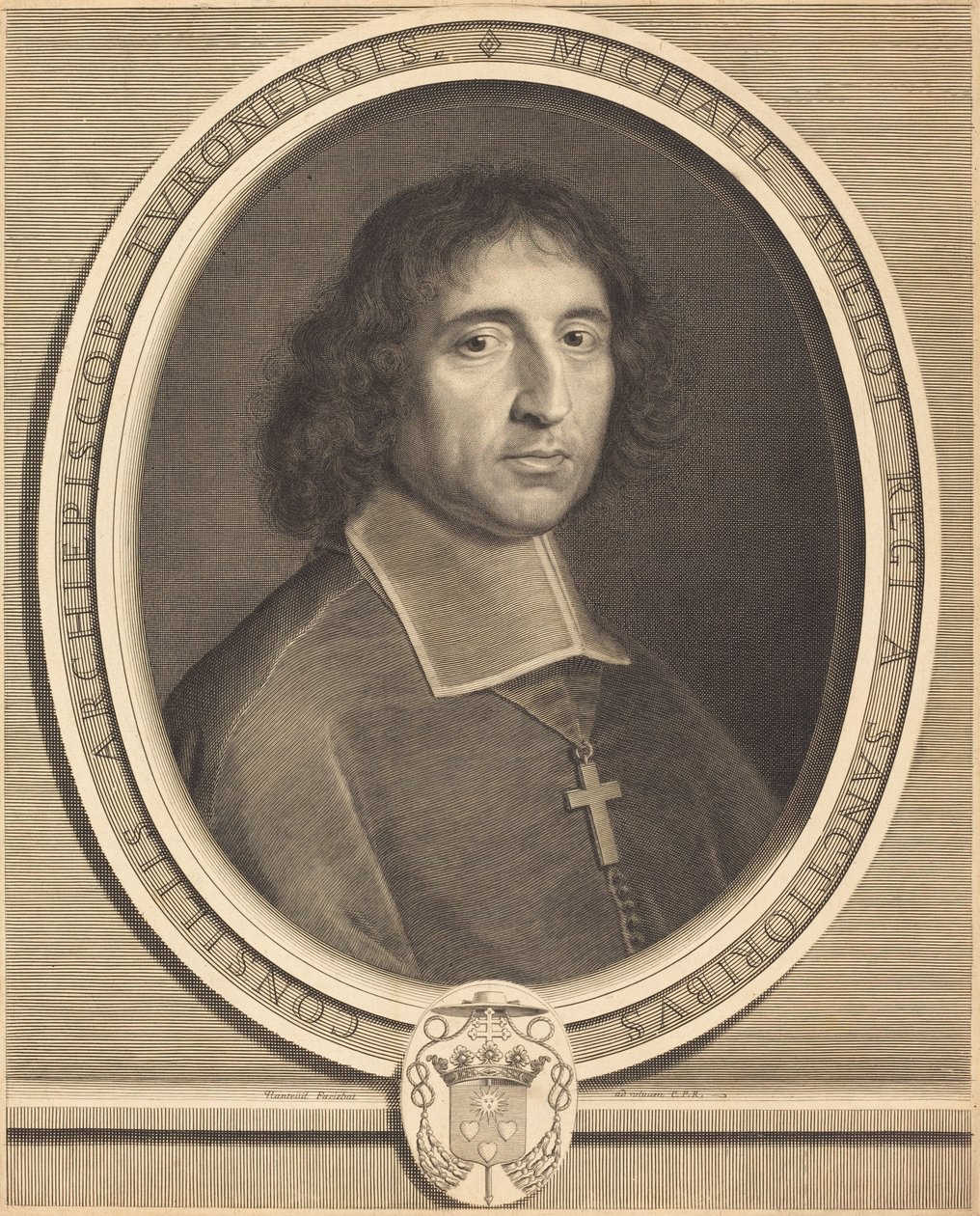 Michel Amelot autorstwa Robert Nanteuil