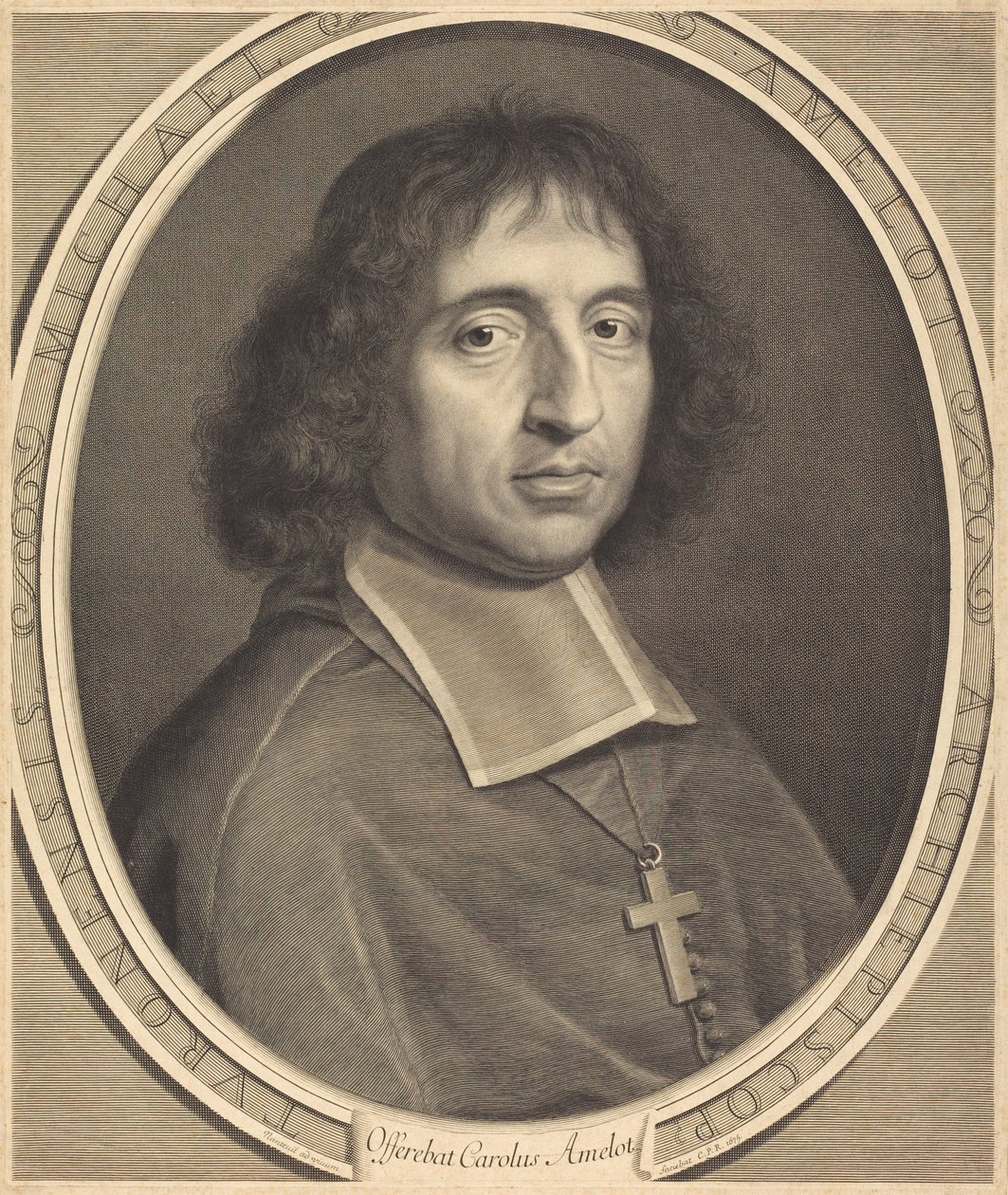 Michel Amelot autorstwa Robert Nanteuil