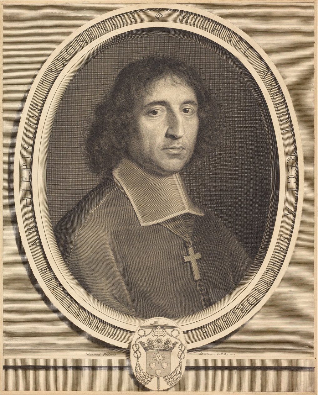 Michel Amelot autorstwa Robert Nanteuil