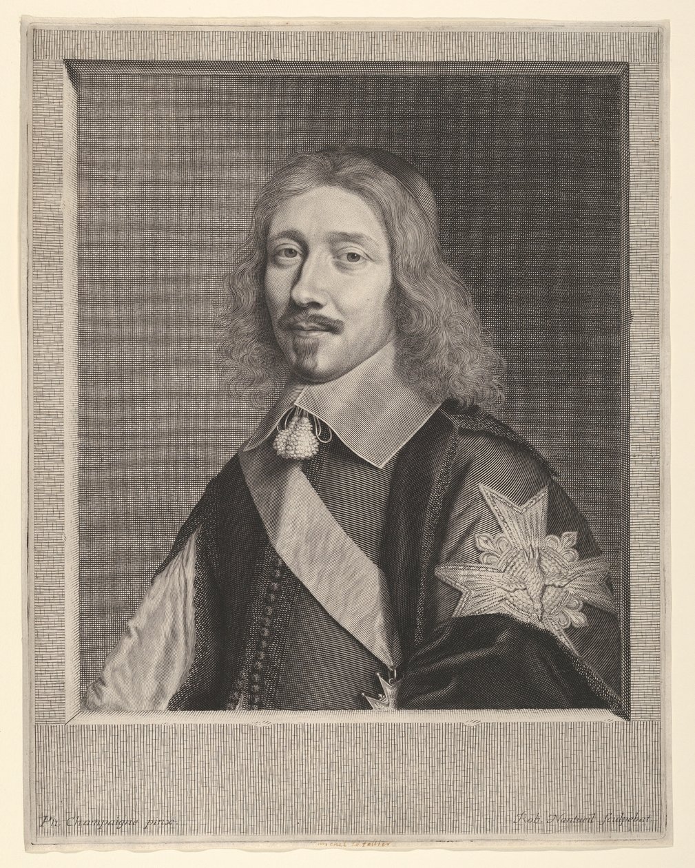 Michel IV Le Tellier Kanclerz, 1653. autorstwa Robert Nanteuil
