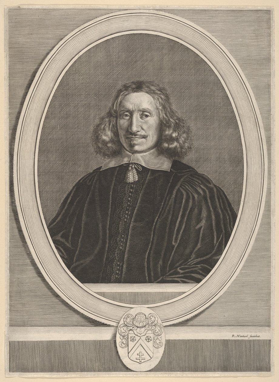 Michel Larcher, ca. 1648-49. autorstwa Robert Nanteuil