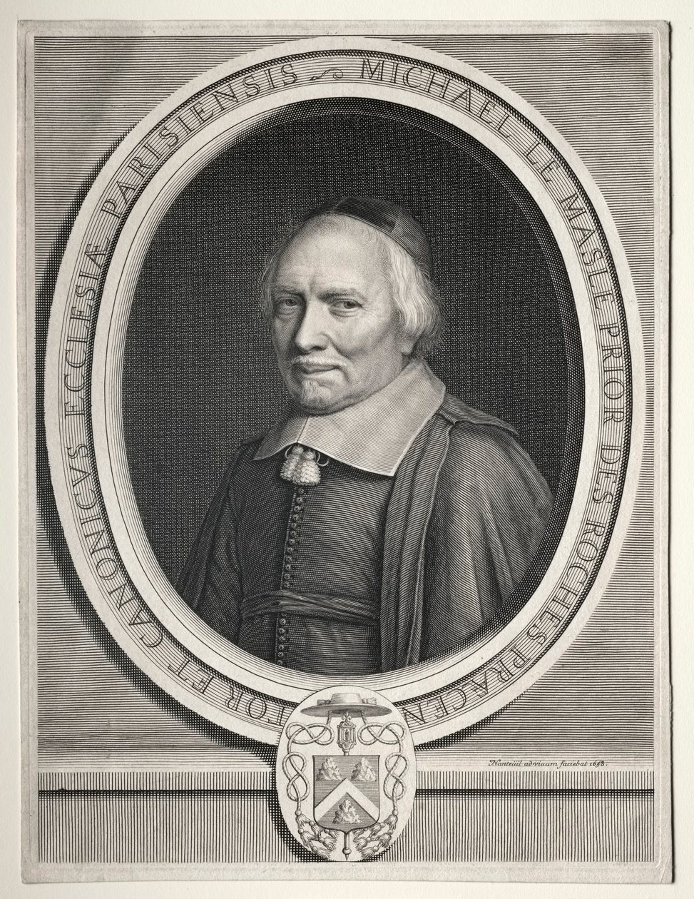 Michel le Maslé. autorstwa Robert Nanteuil