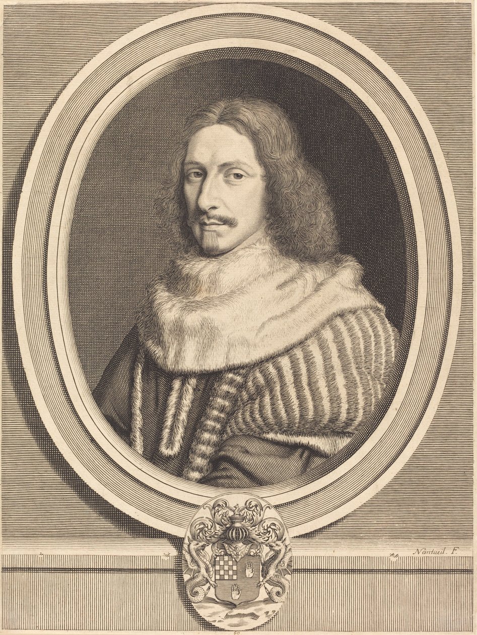 Nicholas Potier de Novion autorstwa Robert Nanteuil