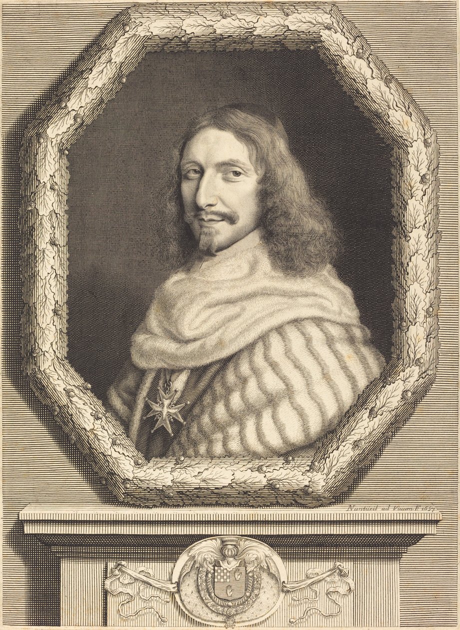 Nicholas Potier de Novion autorstwa Robert Nanteuil
