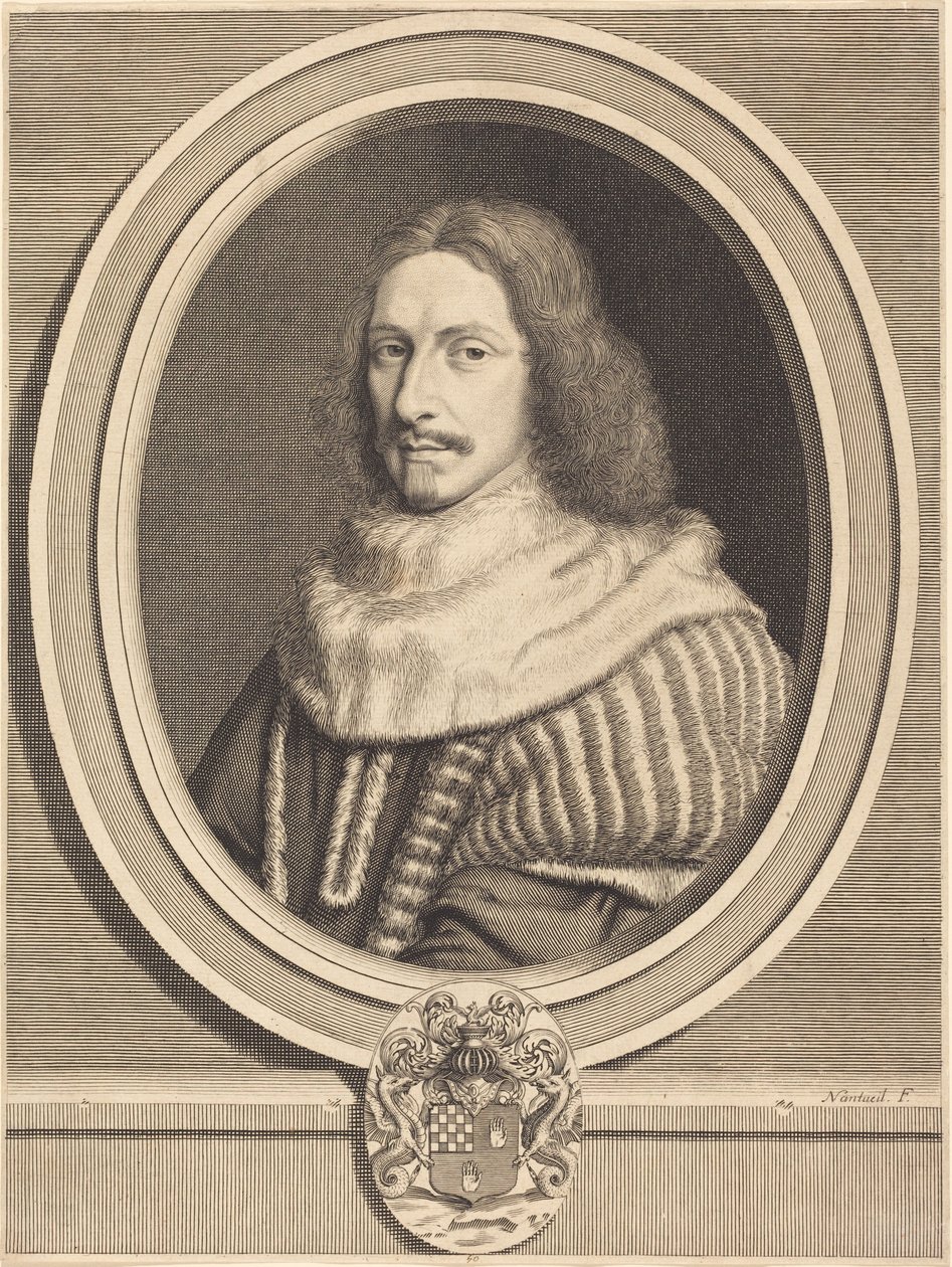Nicholas Potier de Novion autorstwa Robert Nanteuil