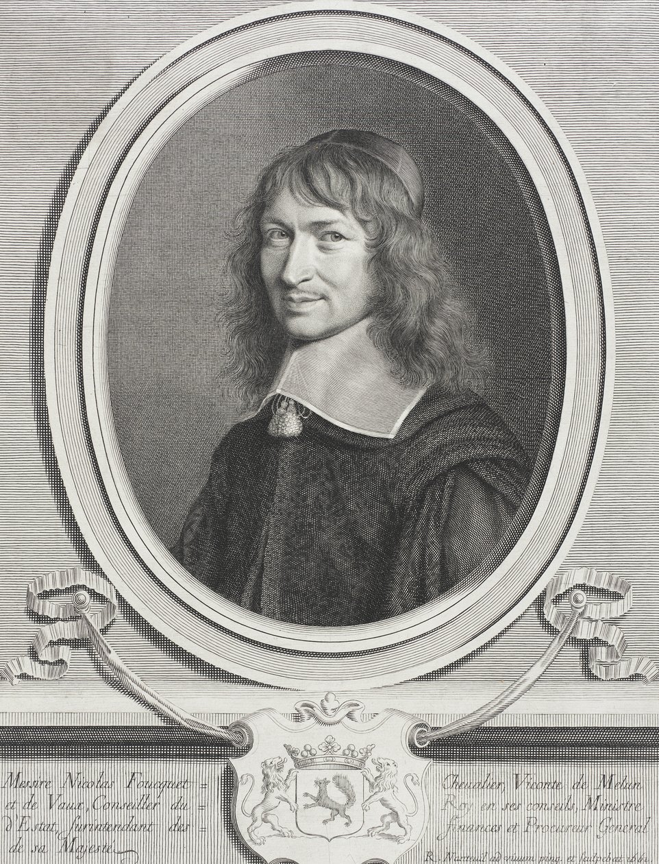Nicolas Fouquet autorstwa Robert Nanteuil