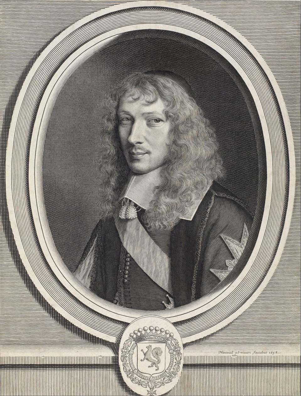 Nicolas Fouquet autorstwa Robert Nanteuil