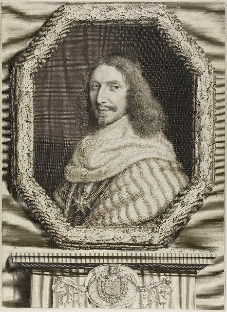 Nicolas Potier de Novion autorstwa Robert Nanteuil