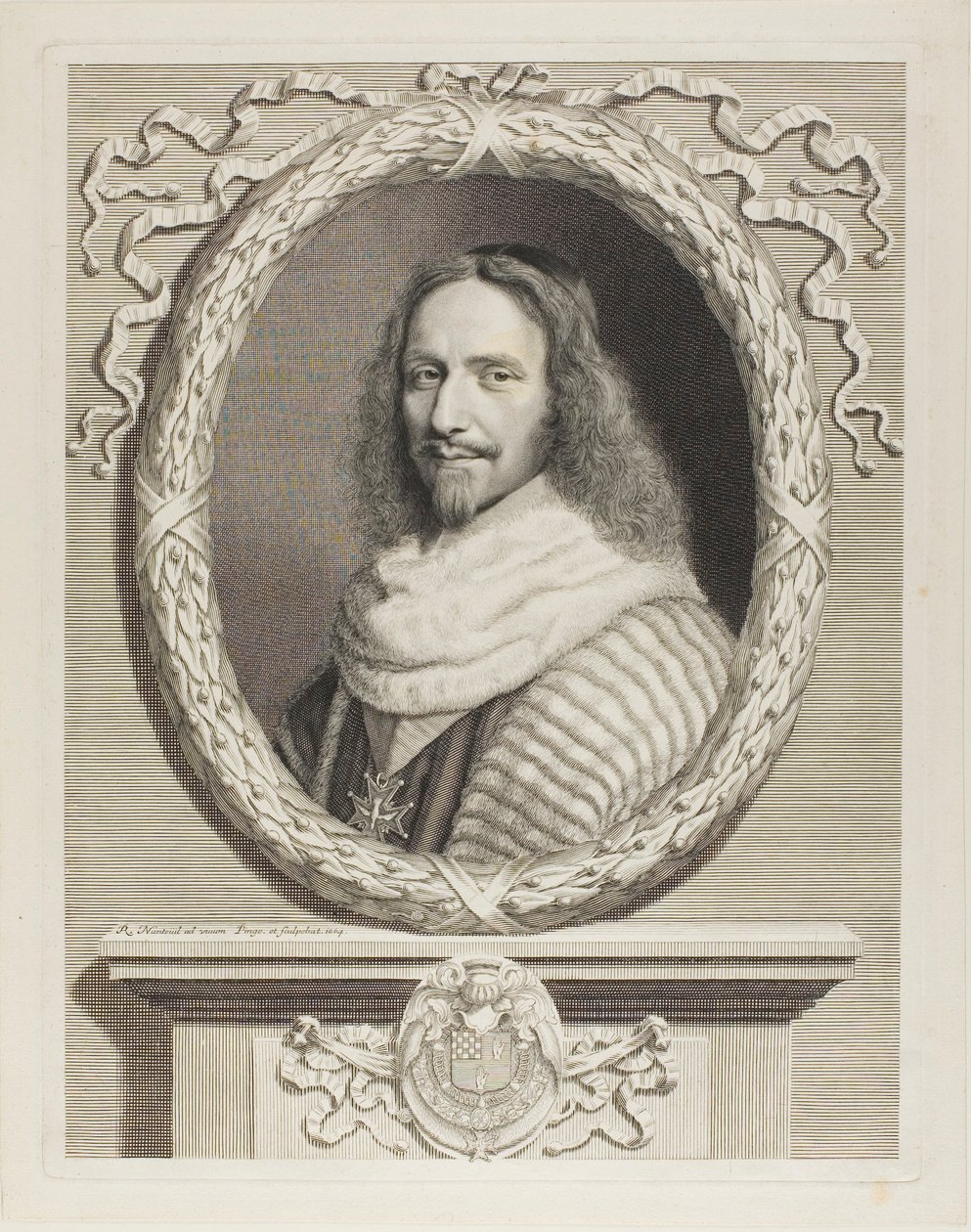 Nicolas Potier de Novion autorstwa Robert Nanteuil