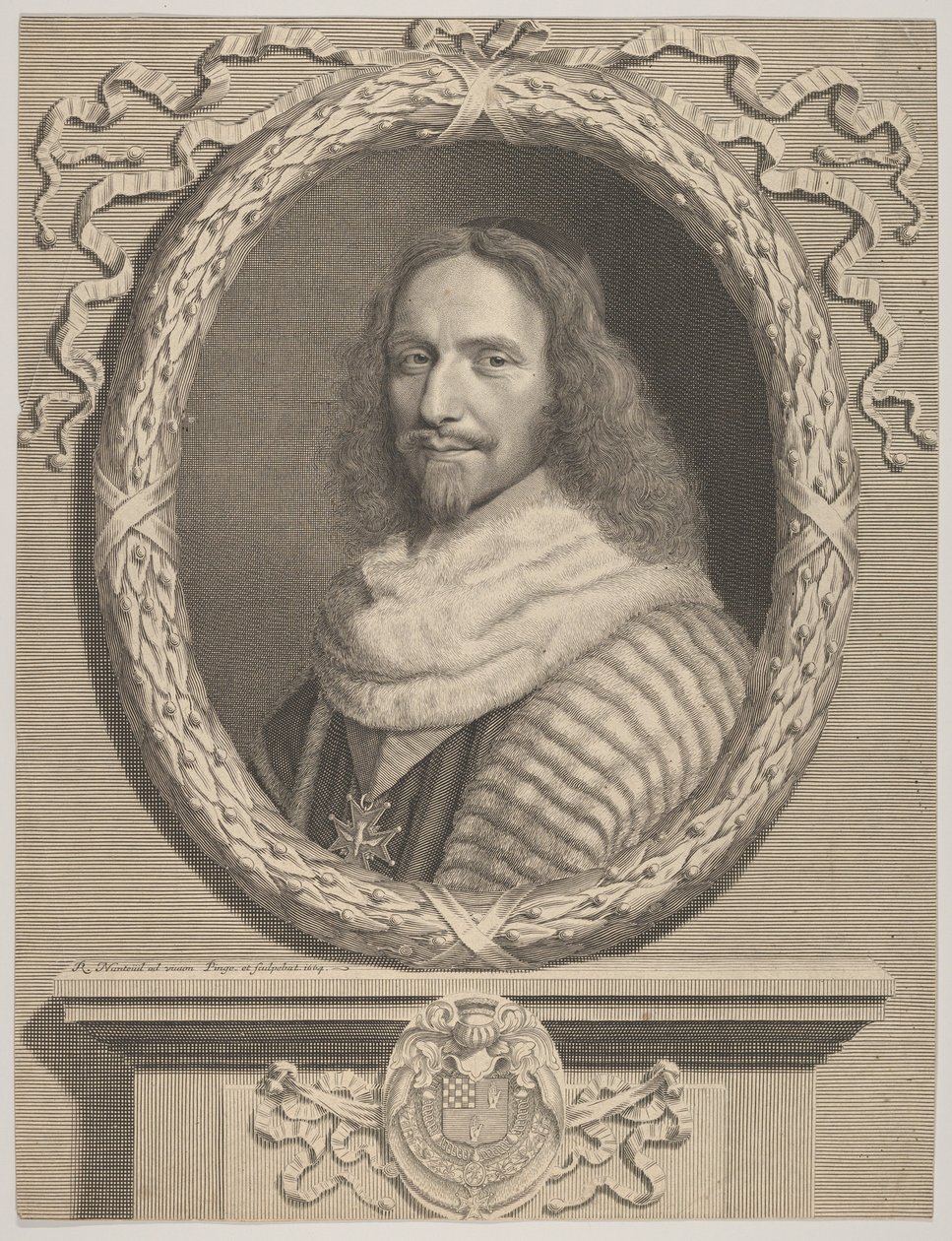 Nicolas Potier z firmy Novion autorstwa Robert Nanteuil