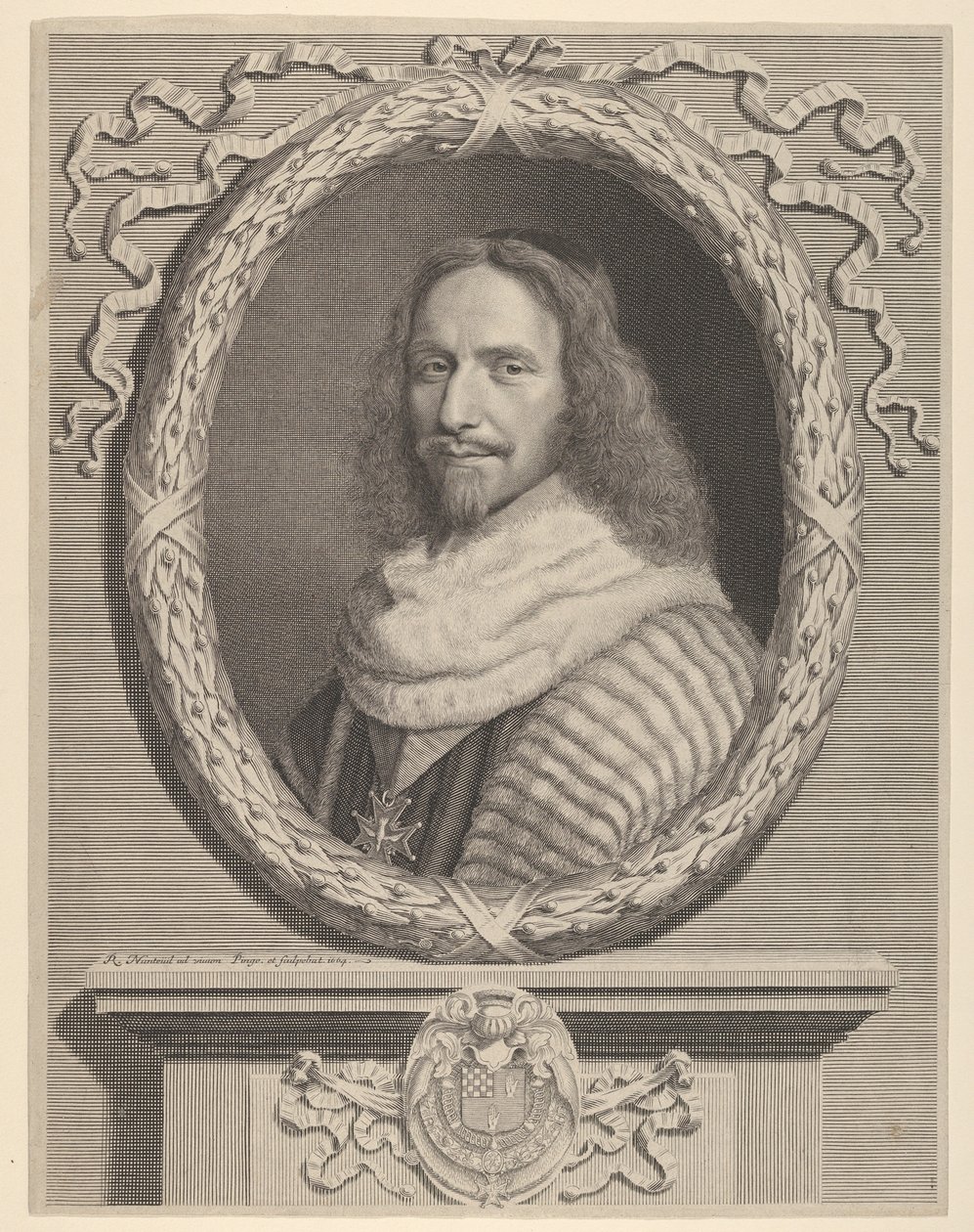 Nicolas Potier de Novion autorstwa Robert Nanteuil