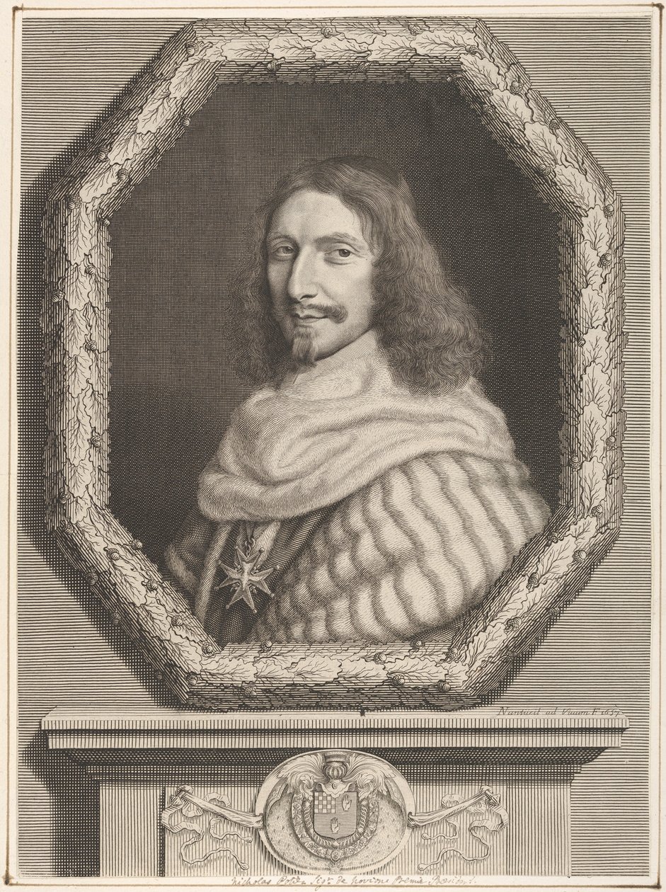 Nicolas Potier de Novion autorstwa Robert Nanteuil
