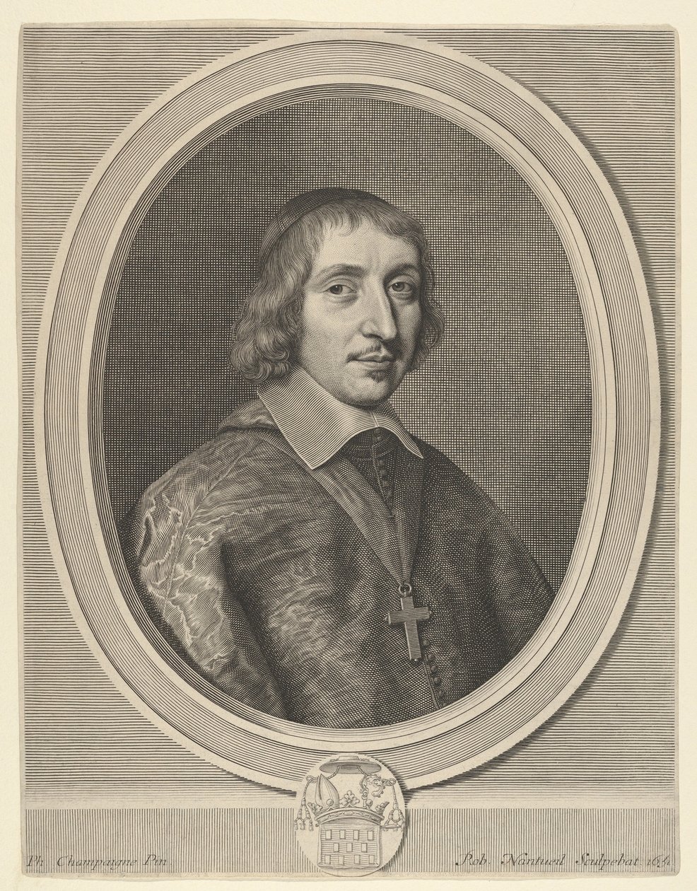 Philibert-Emmanuel de Beaumanoir de Lavardin, 1651. autorstwa Robert Nanteuil