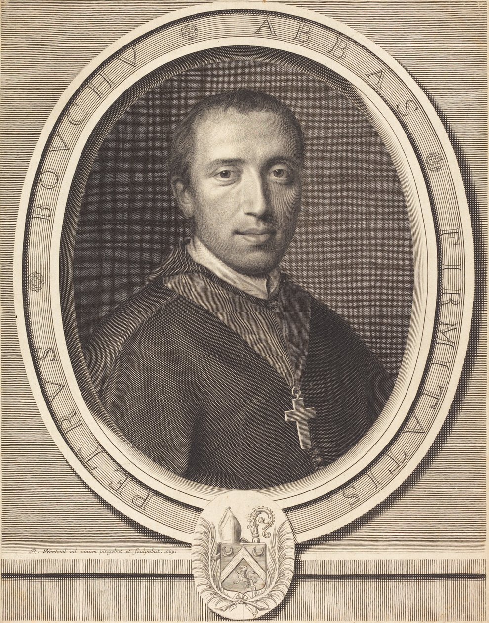 Pierre Bouchu autorstwa Robert Nanteuil