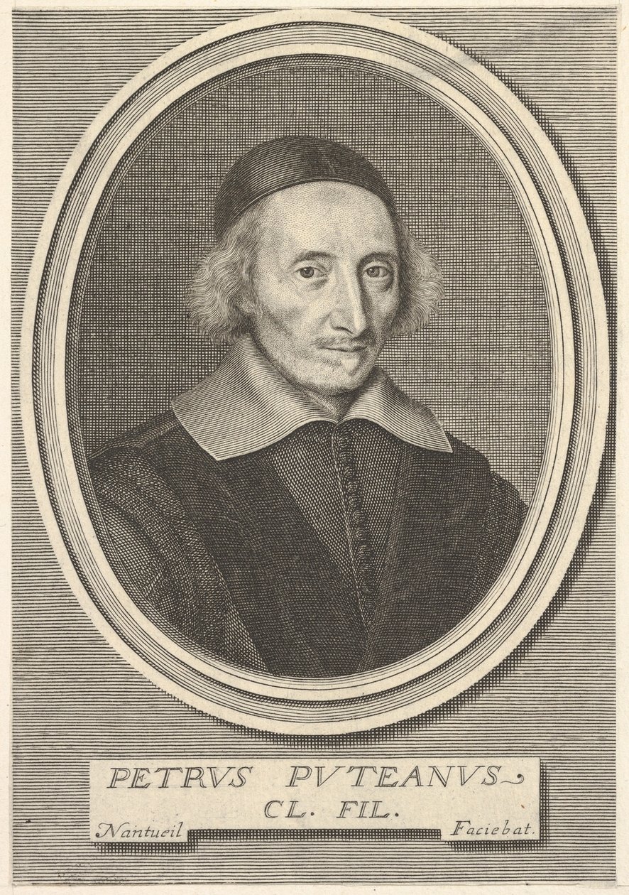 Pierre Dupuy, ca. 1648. autorstwa Robert Nanteuil