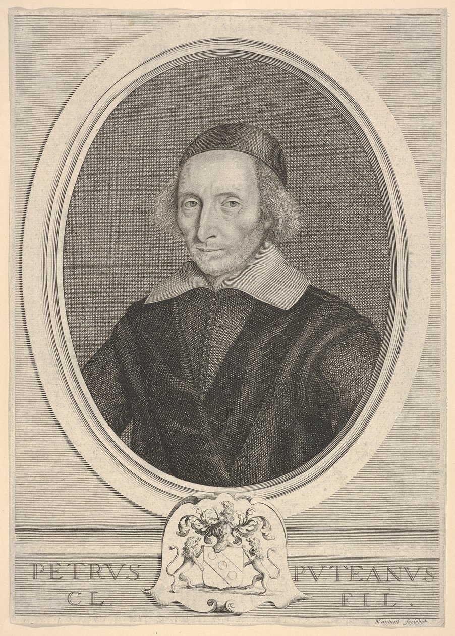 Pierre Dupuy, ca. 1648. autorstwa Robert Nanteuil