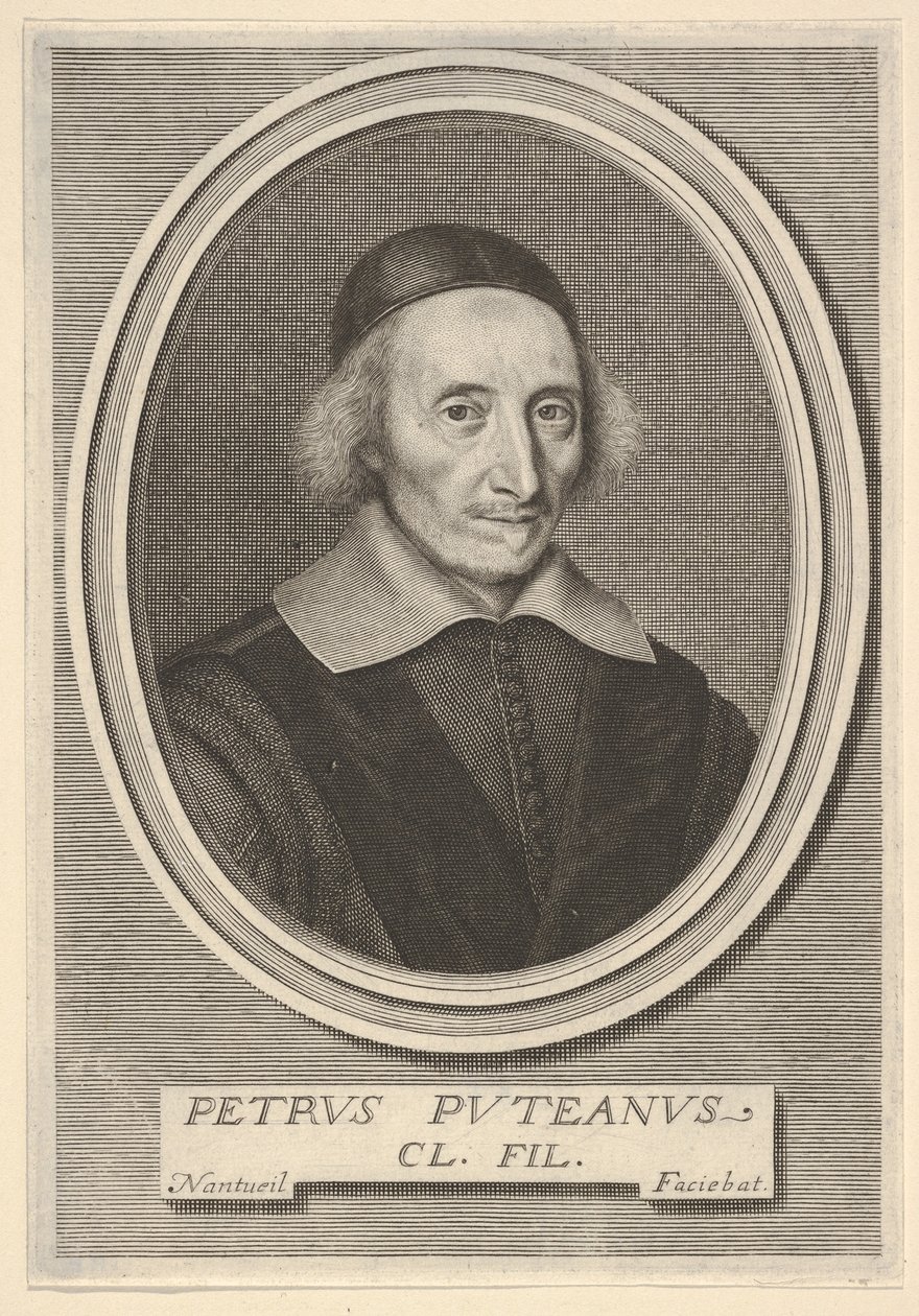 Pierre Dupuy, ca. 1651. autorstwa Robert Nanteuil