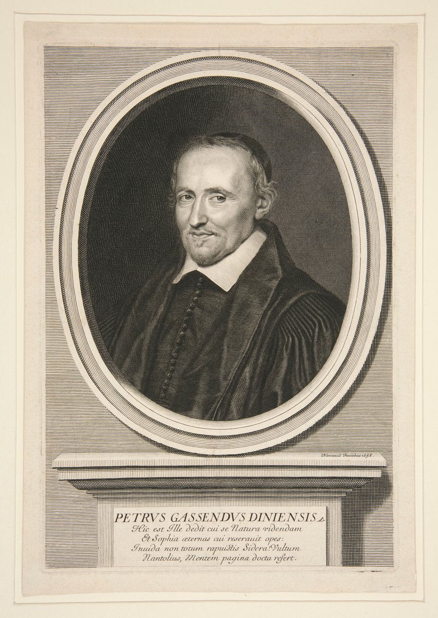 Pierre Gassendi autorstwa Robert Nanteuil