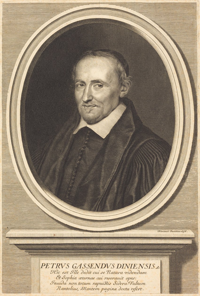 Pierre Gassendi autorstwa Robert Nanteuil