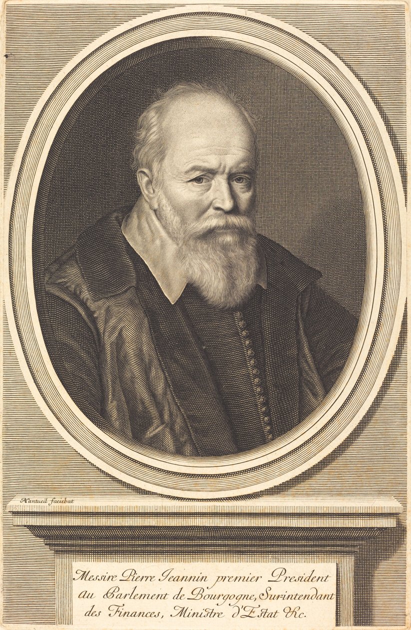 Pierre Jeannin autorstwa Robert Nanteuil
