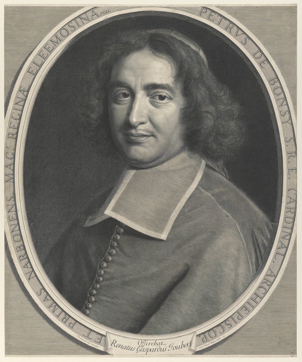 Pierre de Bonzi, kardynał, arcybiskup Narbonne (kardynał, arcybiskup Narbonne) autorstwa Robert Nanteuil