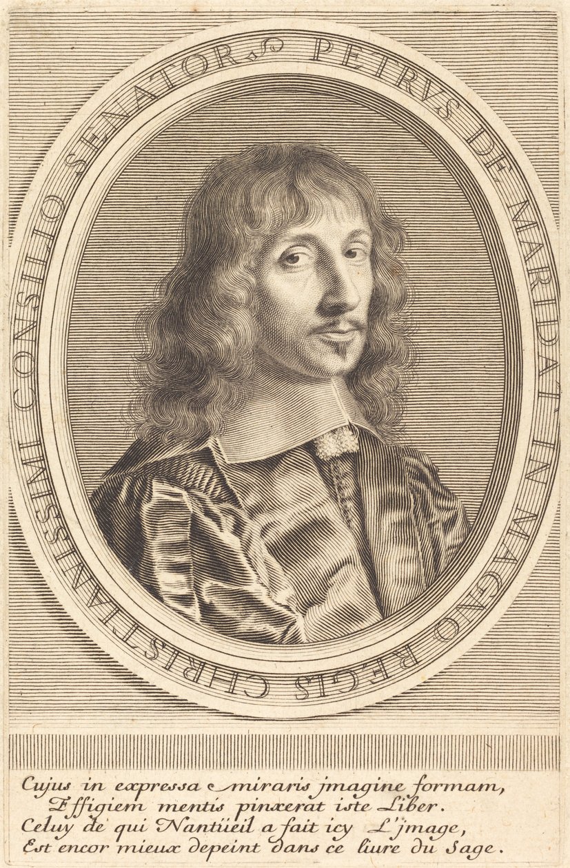 Pierre de Maridat autorstwa Robert Nanteuil