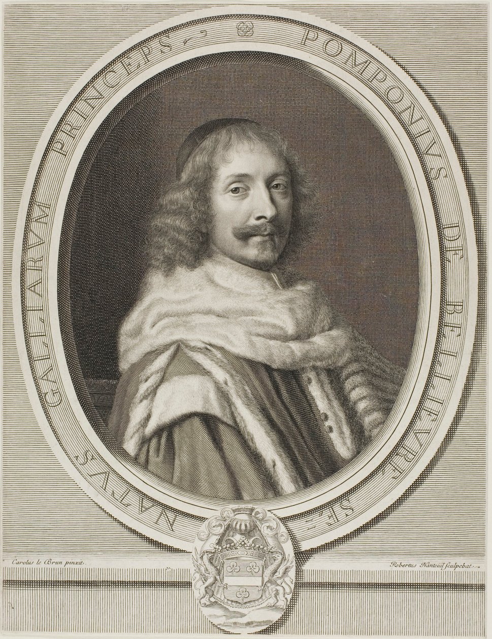Pompon II z Bellièvre autorstwa Robert Nanteuil