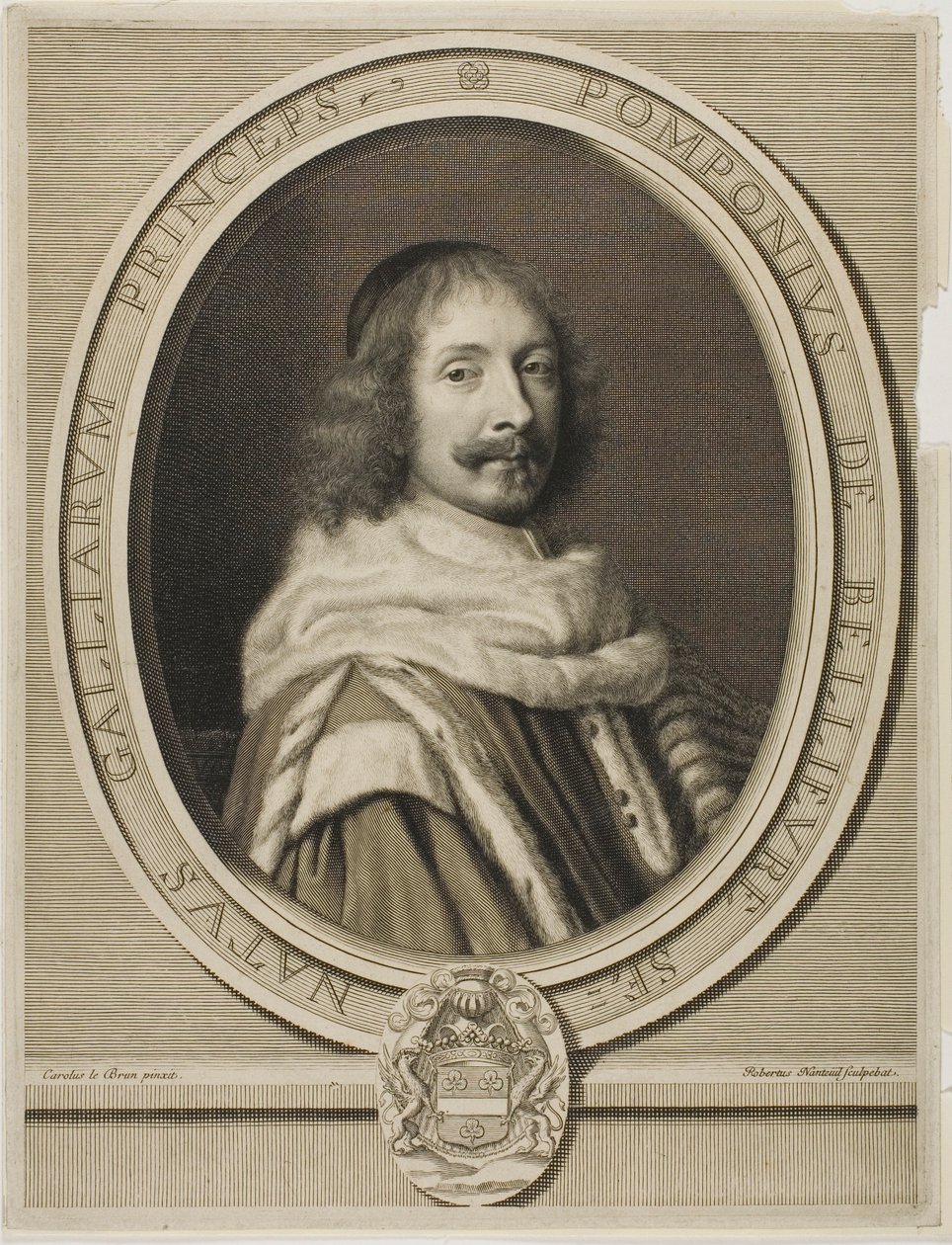 Pompon II z Bellièvre autorstwa Robert Nanteuil