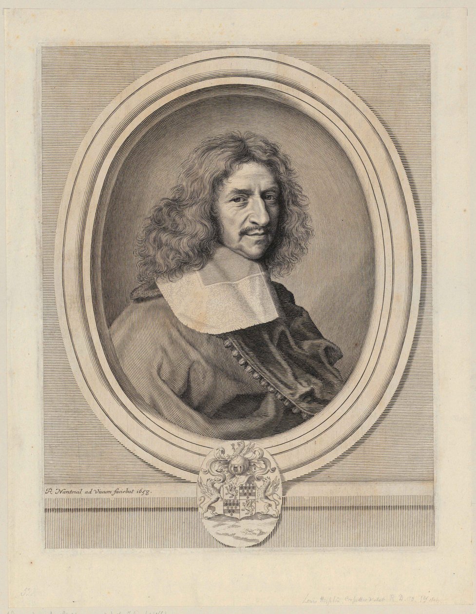 Portret Louisa Hesselina autorstwa Robert Nanteuil
