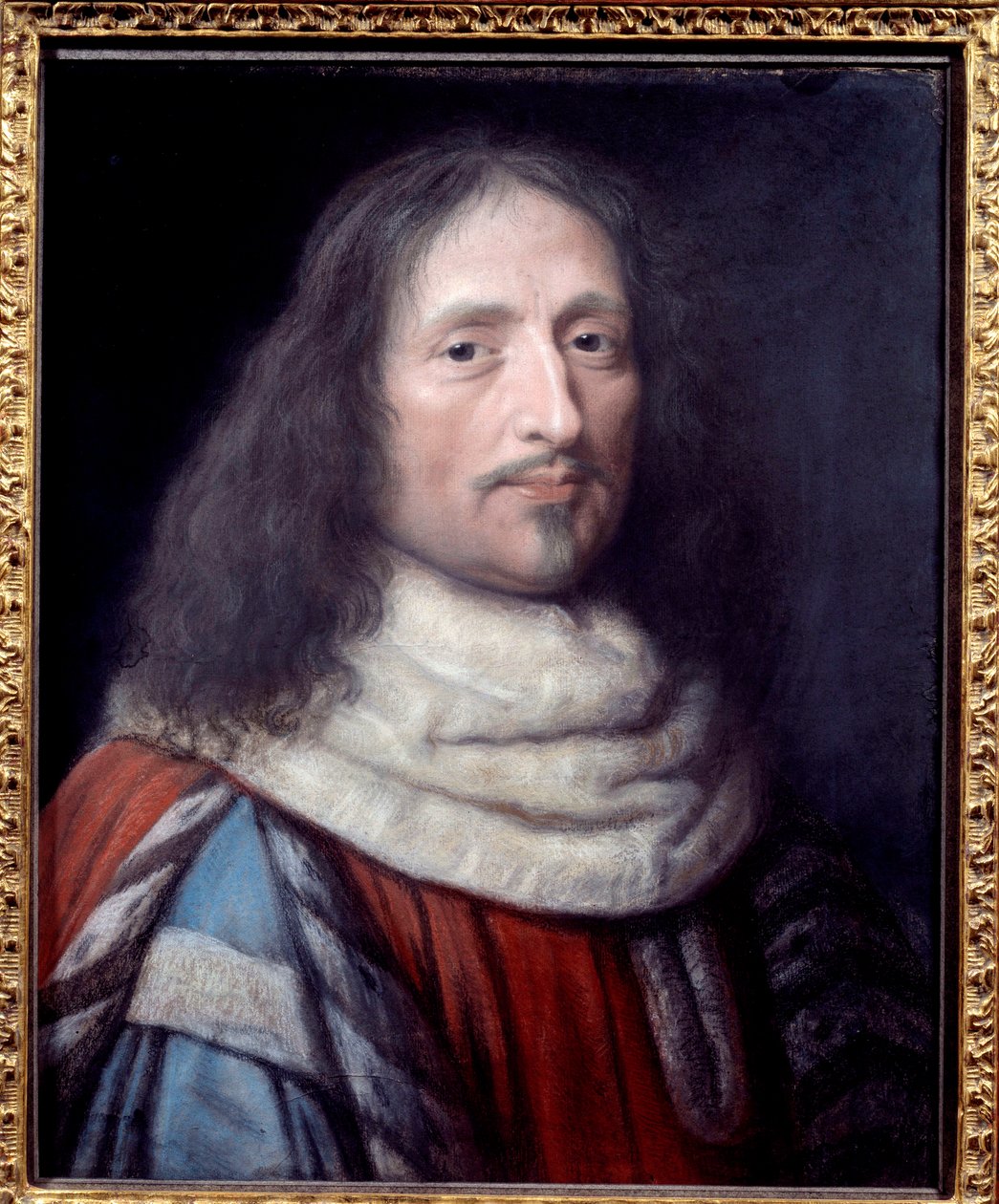 Portret Guillaume de Lamoignon (1617-1677) Pierwszy przewodniczący Parlamentu Paryskiego Obraz Roberta Nanteuila (1623-1678) XVII-wieczny Paryż, Musee Carnavalet autorstwa Robert Nanteuil