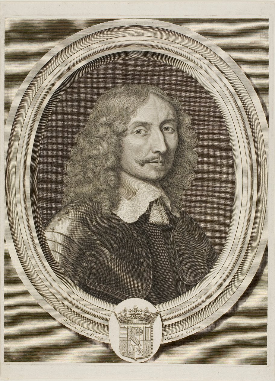 Portret Henri de Lorraine, księcia Mouy autorstwa Robert Nanteuil