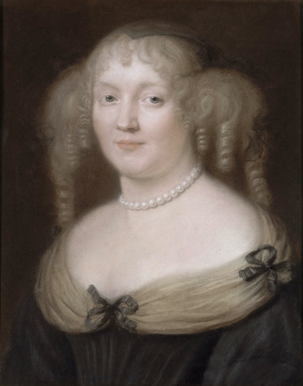 Portret Marii de Rabutin-Chantal, markizy de Sévigné 1626-1696, ok. 1665. autorstwa Robert Nanteuil