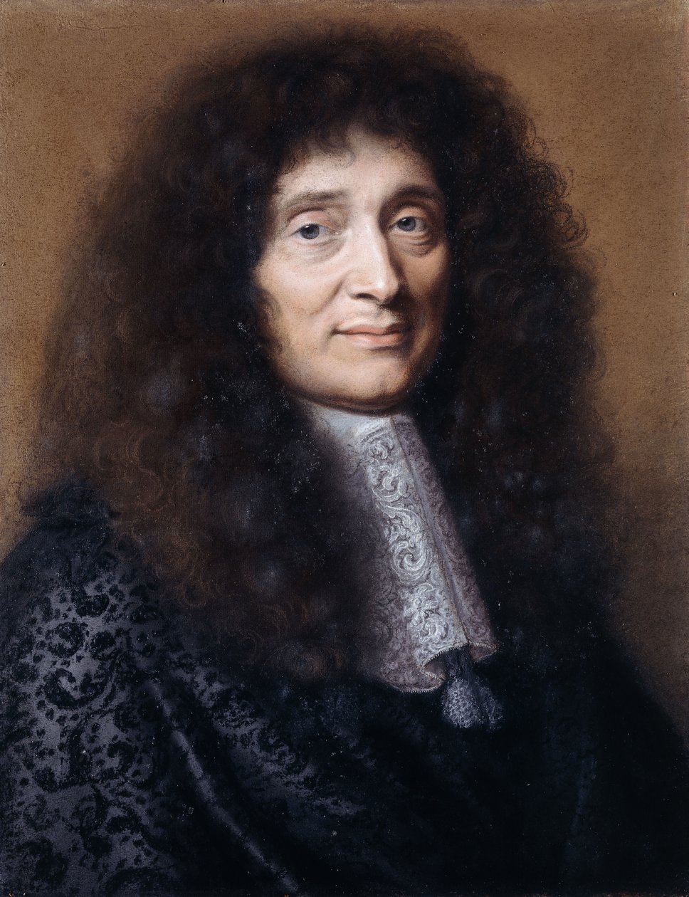Portret Simona Arnaulda, markiza Pomponne, autorstwa Robert Nanteuil