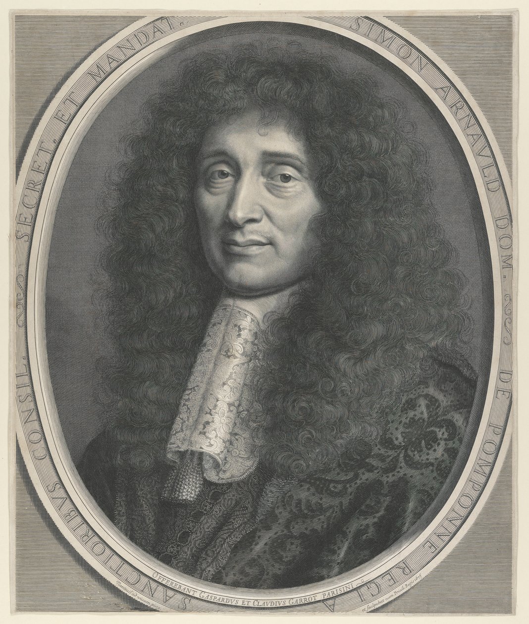 Simon Arnauld, markiz de Pomponne, minister autorstwa Robert Nanteuil