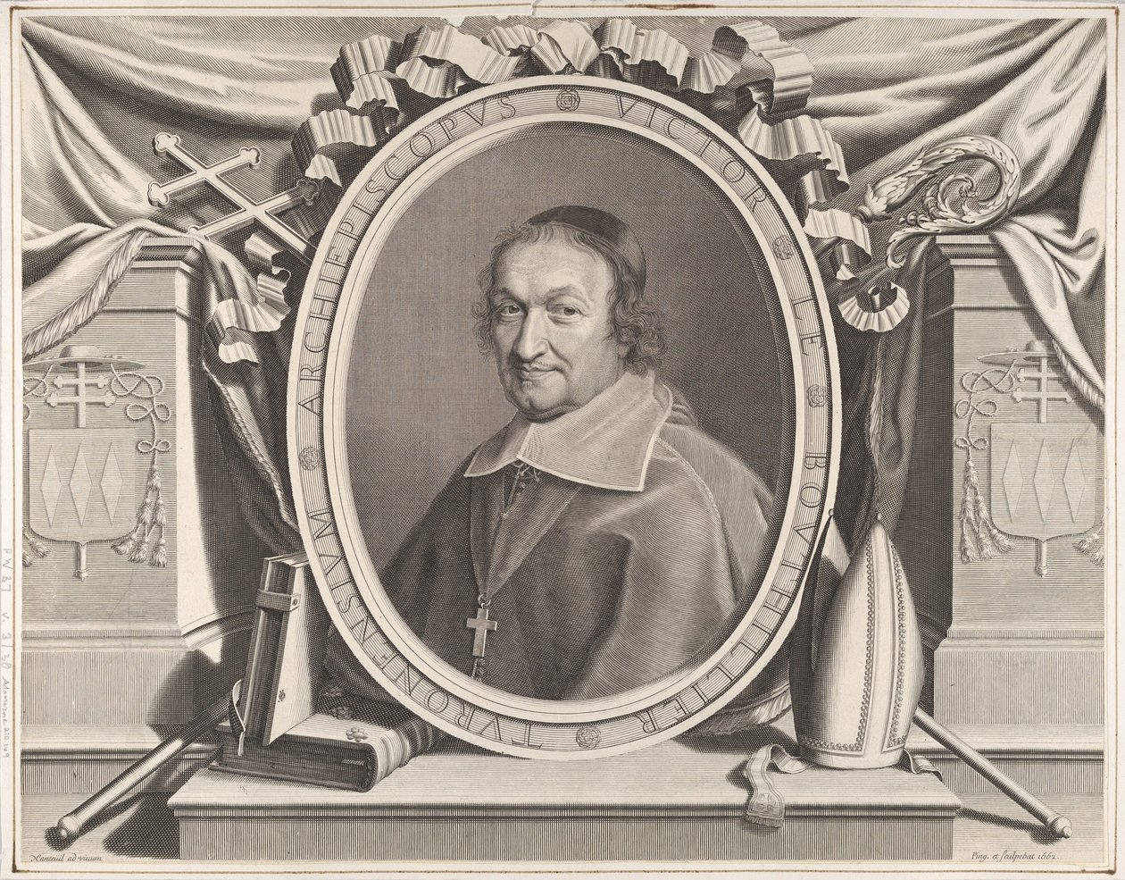 Victor Bouthillier autorstwa Robert Nanteuil