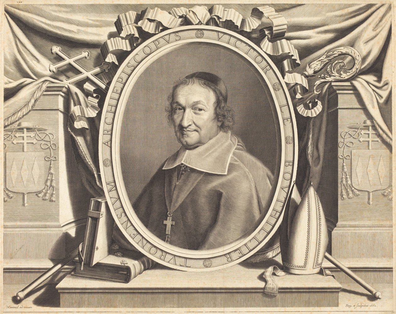 Victor Bouthillier autorstwa Robert Nanteuil