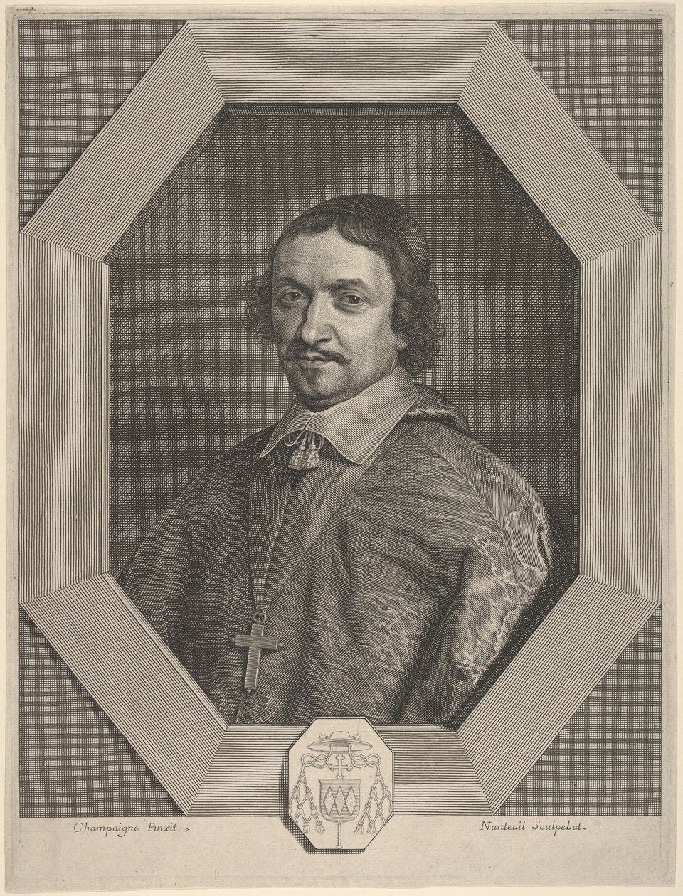 Wiktor Bouthillier, 1651. autorstwa Robert Nanteuil