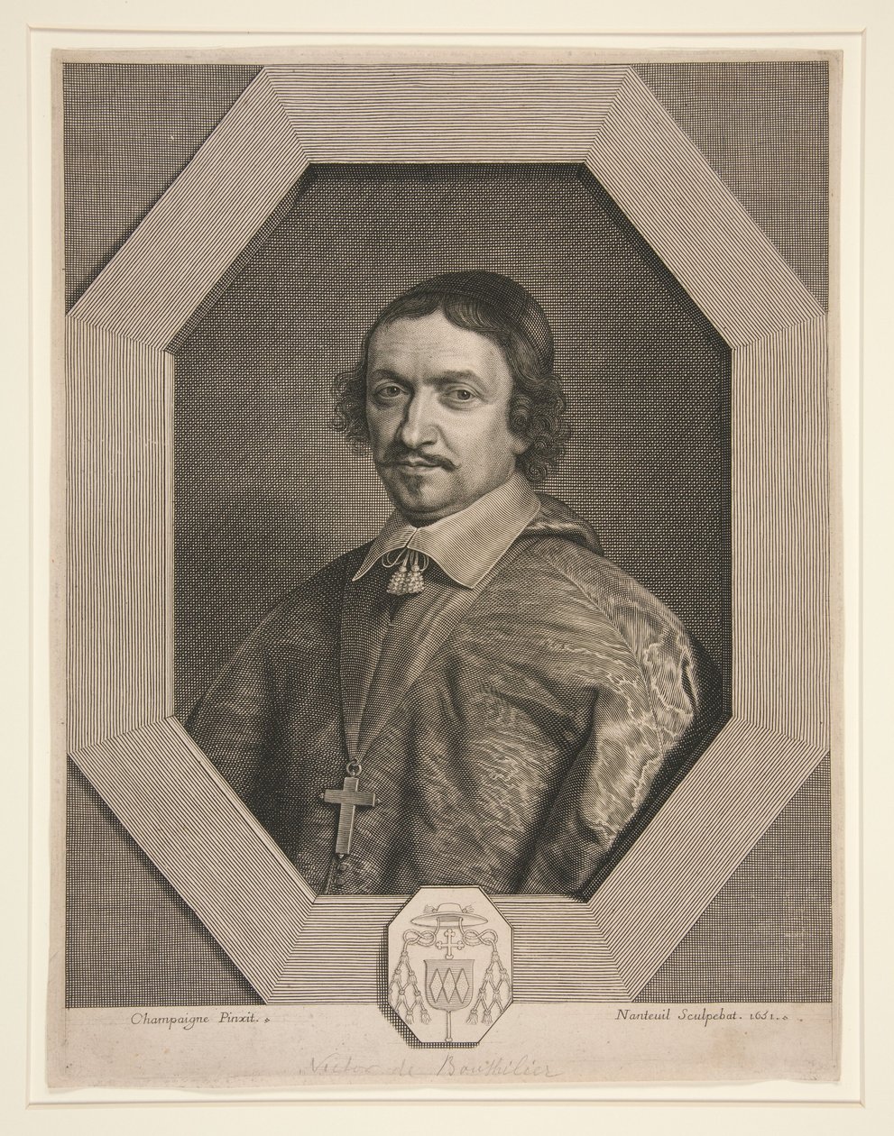 Victor de Bouthilier autorstwa Robert Nanteuil