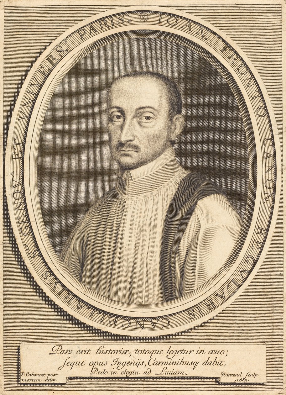 Jean Fronteau autorstwa Robert Nanteuil after F. Cabouret