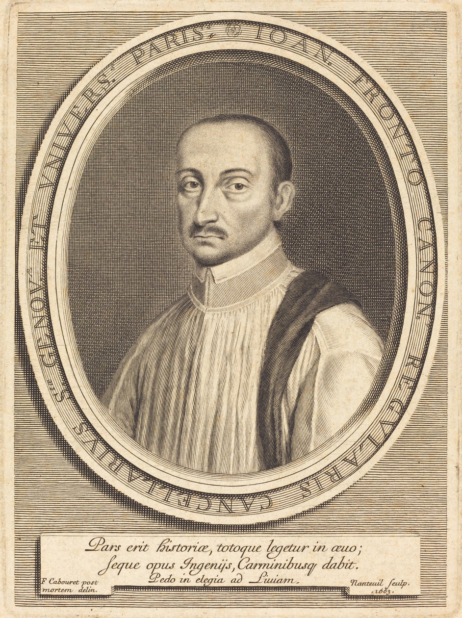 Jean Fronteau autorstwa Robert Nanteuil after F. Cabouret