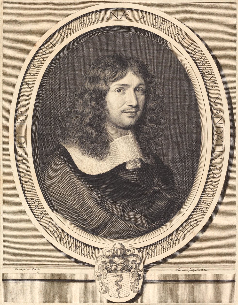 Jean-Baptiste Colbert autorstwa Robert Nanteuil after Philippe de Champaigne